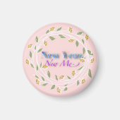 Neues Jahr New me Tapestry Magnet (Vorne)