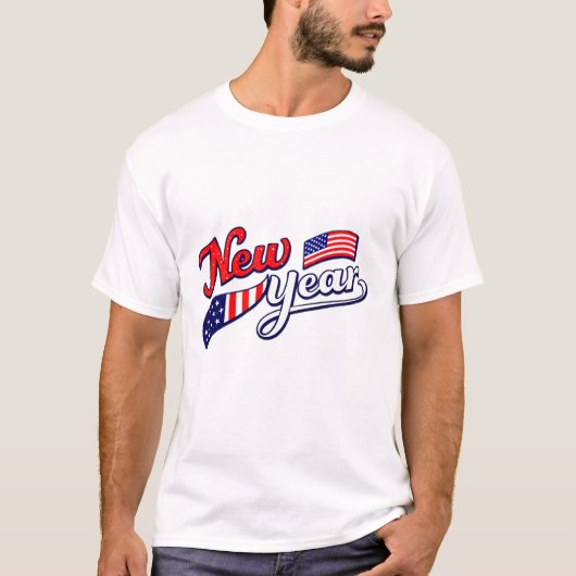 Neues Jahr T Shirt (Vorderseite)