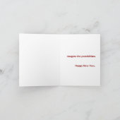 Neues Jahr - Twain Feiertagskarte (Innenseite)