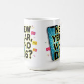 Neues Jahr, was soll's Kaffeetasse (Mittel)