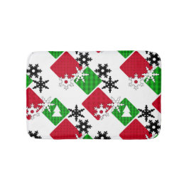 Neues Jahr, Weihnachten Badematte
