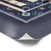 Neues Jahr, Weihnachten Poster (Ecke)