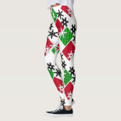 Neues Jahr, Weihnachten, Weihnachten, Weihnachten Leggings (Links)
