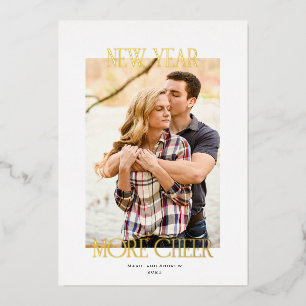 Neues Jahr wieder Folien Feiertagskarte