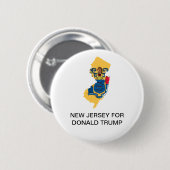 NEUES JERSEY FÜR DONALD TRUMP 2020 BUTTON (Vorne & Hinten)
