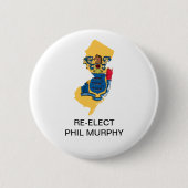 NEUES JERSEY FÜR PHIL MURPHY GOVERMOR Button (Vorderseite)