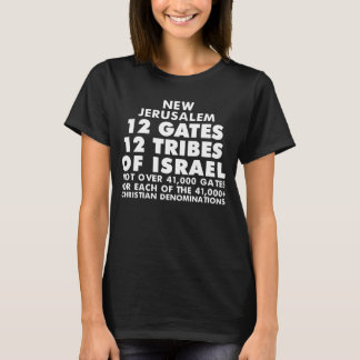 Neues Jerusalem 12 Stämme Israel-T - Shirt