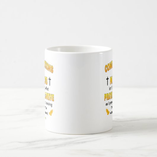   Neues Job Funny Geschenk für ein Christliches. C Kaffeetasse (Mittel)