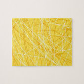 Neues kanariengelbes Muster Trend 2014 Zubehör Puzzle (Horizontal)