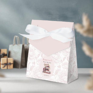 Neues Kapitel Alte Bücher Babydusche Blütenperle Geschenkschachtel