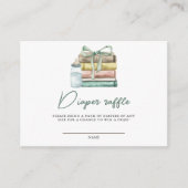 Neues Kapitel Babydusche Windelwanne Begleitkarte (Vorderseite)