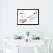 Neues Kapitel Beginnt bald Lavendel Bücher Kinderd Banner