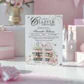 Neues Kapitel Beginnt Blumenbucht Kindermädchendus Einladung