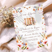 Neues Kapitel beginnt Brautparty Einladung