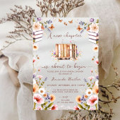 Neues Kapitel beginnt Brautparty Einladung