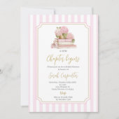 Neues Kapitel beginnt Bridal Dusche Einladung (Vorderseite)