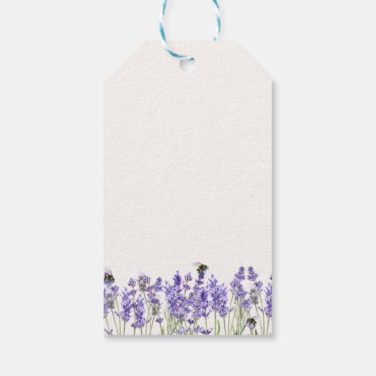 Neues Kapitel beginnt Bücher Lavender Girl Baby Du Geschenkanhänger (Rückseite)