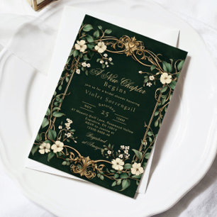 Neues Kapitel beginnt Fantasy-Bridal-Shower Einladung