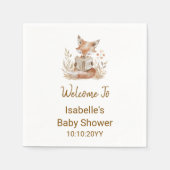 Neues Kapitel beginnt Fox Storybook Kinderdusche Serviette (Vorderseite)