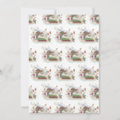 Neues Kapitel Beginnt Kinderdusche Einladung (Rückseite)