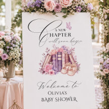 Neues Kapitel Beginnt Rosa Bogen Storybook Babypar