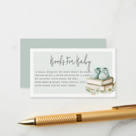 Neues Kapitel beginnt Storybook Kinderdusche Begleitkarte