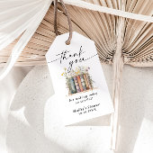 Neues Kapitel Beginnt Wildblume Babydusche Geschenkanhänger