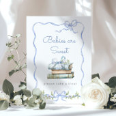 Neues Kapitel Blue Bogen Babys sind süß Poster