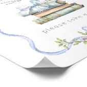 Neues Kapitel Blue Bogen Babys sind süß Poster (Ecke)