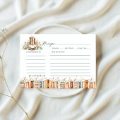 Neues Kapitel Blumenbücher Brautparty Rezept Begleitkarte