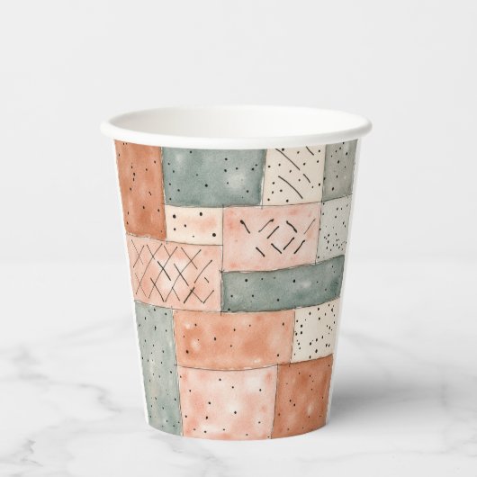 Neues Kapitel fängt Storybook Babydusche an Pappbecher (Vorderseite)