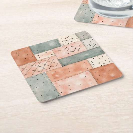 Neues Kapitel fängt Storybook Babydusche an Rechteckiger Pappuntersetzer (angewinkelt)