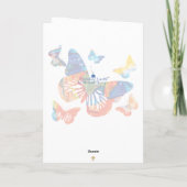 Neues Kapitel Geburtstagskarte Karte (Rückseite)