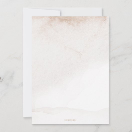 Neues Kapitel Geschichte Buch Gender Neutral Baby Einladung (Rückseite)