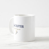 Neues Kapitel Karriere-Upgrade Kaffeetasse (Vorderseite Links)