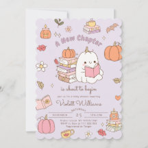 Neues Kapitel Little Boo Autumn Herbst Baby Dusche