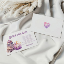 Neues Kapitel Little Pumpkin Books for Baby Ticket Begleitkarte