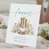 Neues Kapitel Lover Buch Favoriten Brautparty Sign Sockelschild