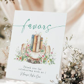 Neues Kapitel Lover Buch Favoriten Brautparty Sign Sockelschild