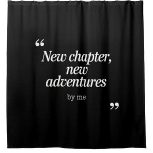 Neues Kapitel, Neues Adventures Design von mir Duschvorhang