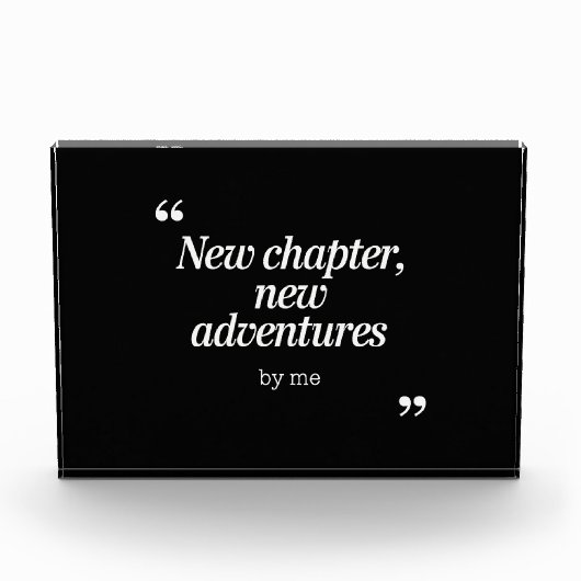 Neues Kapitel, Neues Adventures Design von mir Fotoblock (Vorderseite)