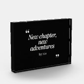 Neues Kapitel, Neues Adventures Design von mir Fotoblock (Links)
