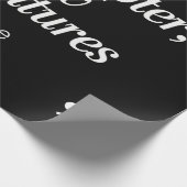 Neues Kapitel, Neues Adventures Design von mir Geschenkpapier (Ecke)