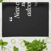 Neues Kapitel, Neues Adventures Design von mir Geschirrtuch (Gefaltet)