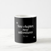 Neues Kapitel, Neues Adventures Design von mir Kaffeetasse (Mittel)