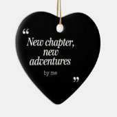 Neues Kapitel, Neues Adventures Design von mir Keramik Ornament (Rechts)