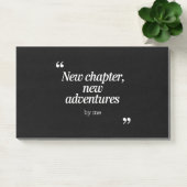 Neues Kapitel, Neues Adventures Design von mir Post-it Klebezettel (Büro)