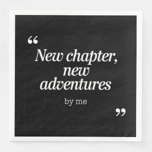 Neues Kapitel, Neues Adventures Design von mir Serviette