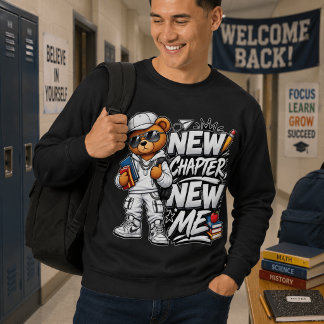 neues Kapitel neues Ich zurück zur Schule Sweatshirt