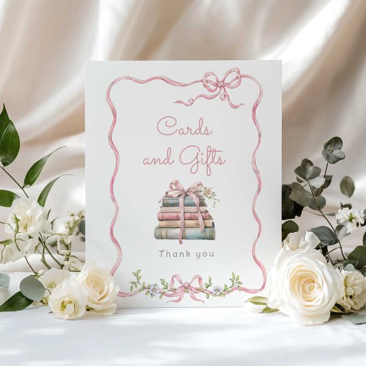 Neues Kapitel Rosa Bugkarten und Geschenke Poster